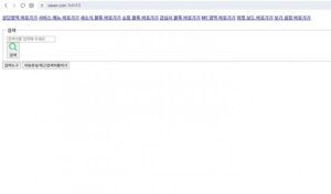 PC에서 웹 사이트가 정상적으로 뜨지 않는 경우